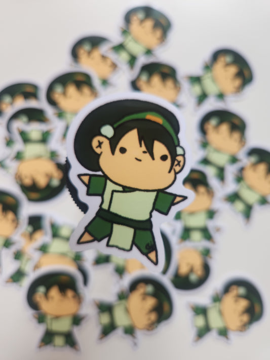 Toph Sticker