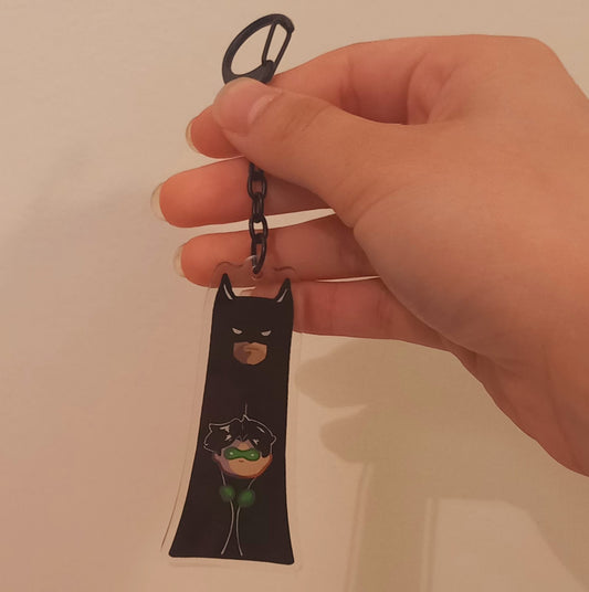 Detective Duo Keychain