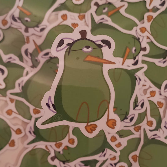 Dalmation Kirk Sticker
