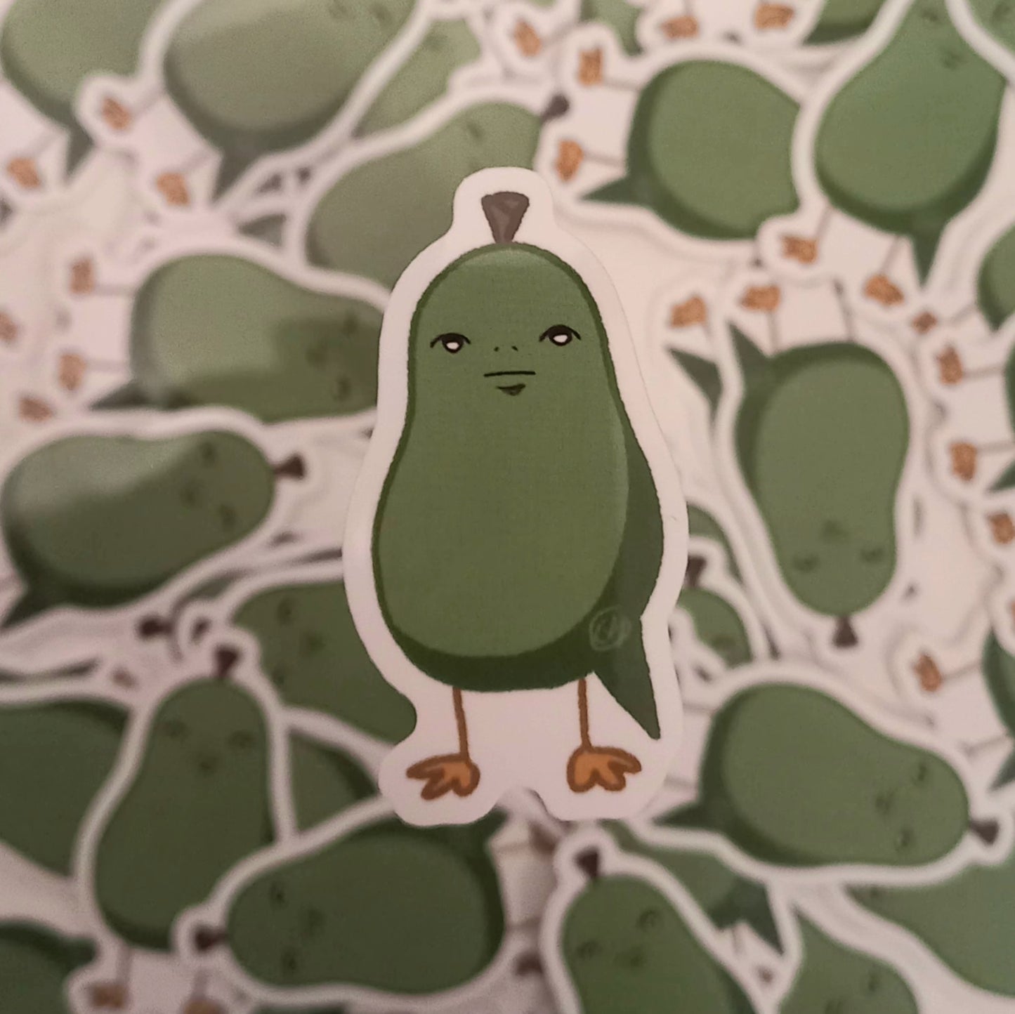 Staring Kirk Sticker