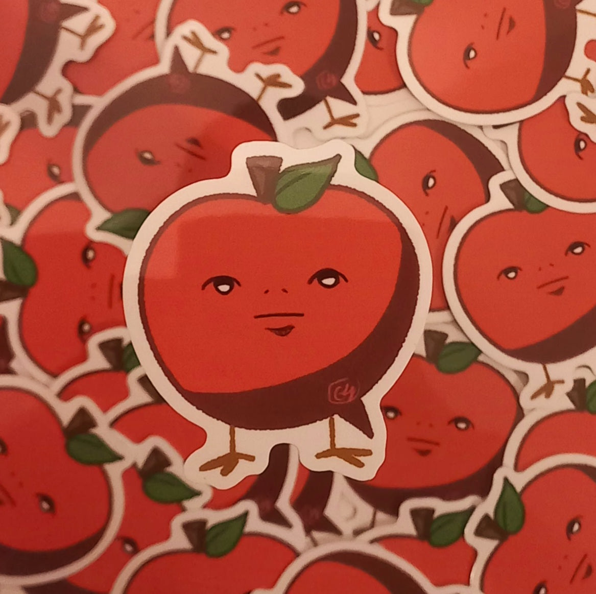 Staring Edna Sticker