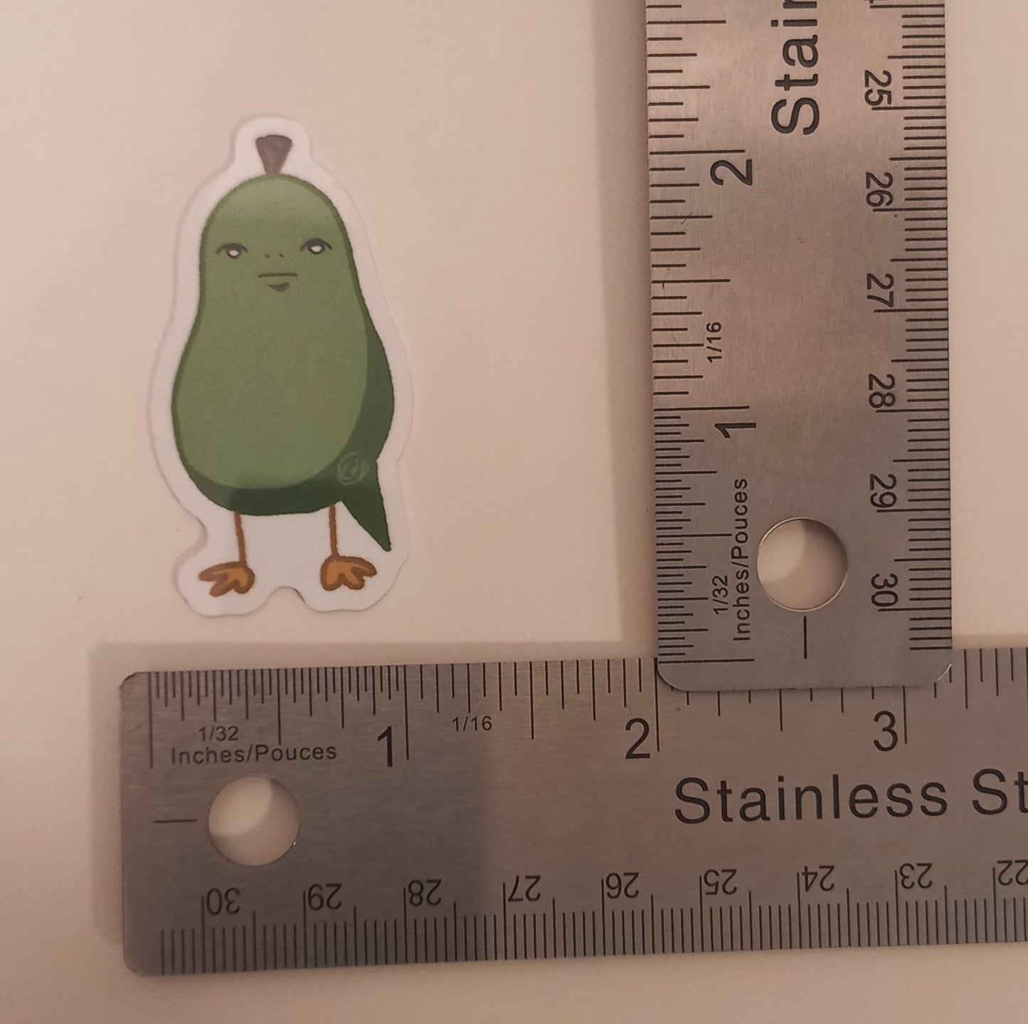 Staring Kirk Sticker